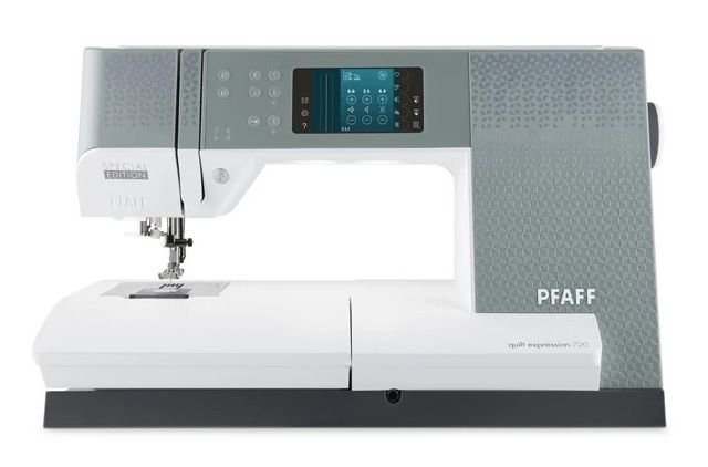 Macchina per cucire PFAFF EXPRESSION 720 special edition con 5 piedini omaggio - immagine 4